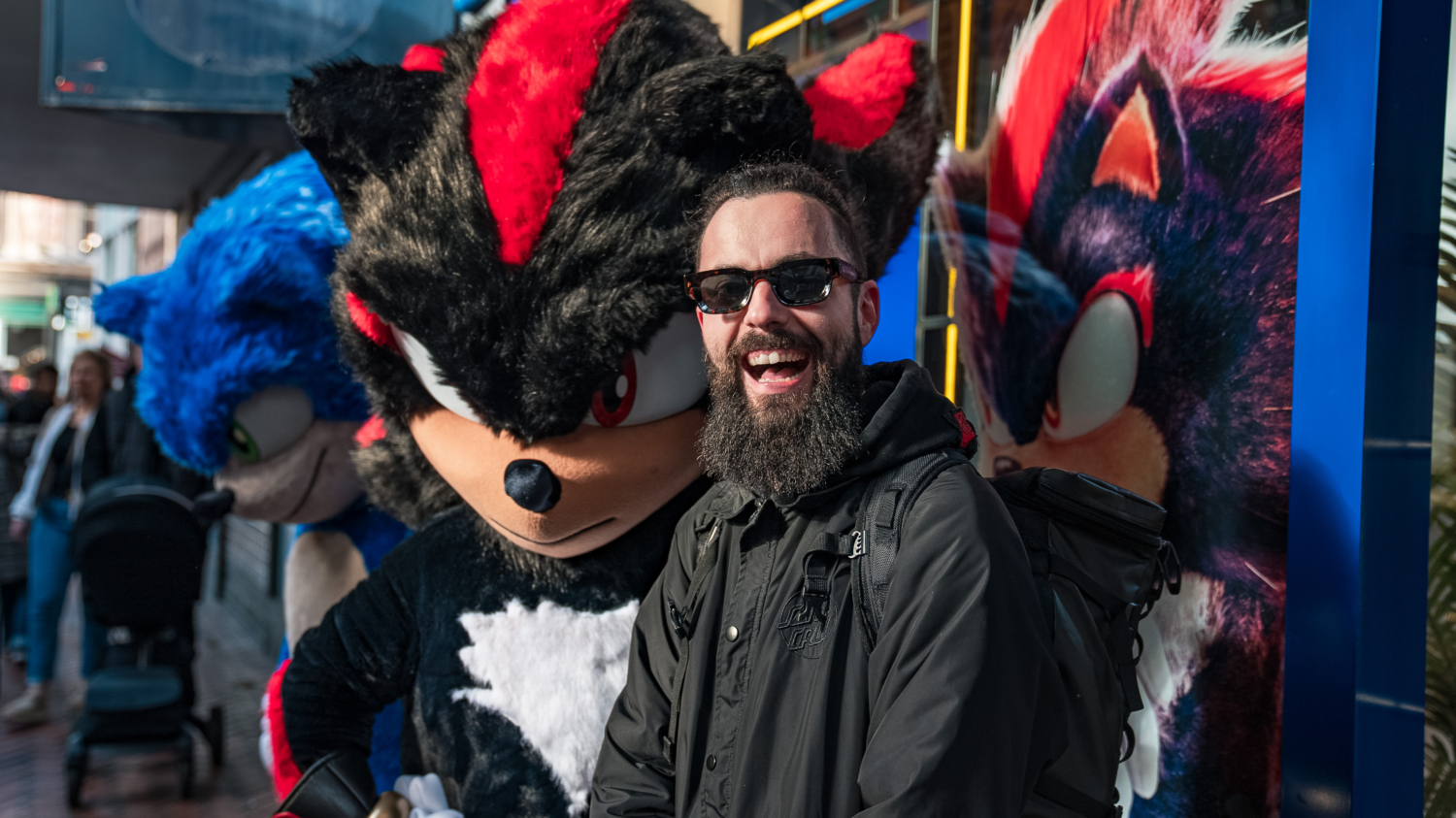Retail marketing for Sonic 3