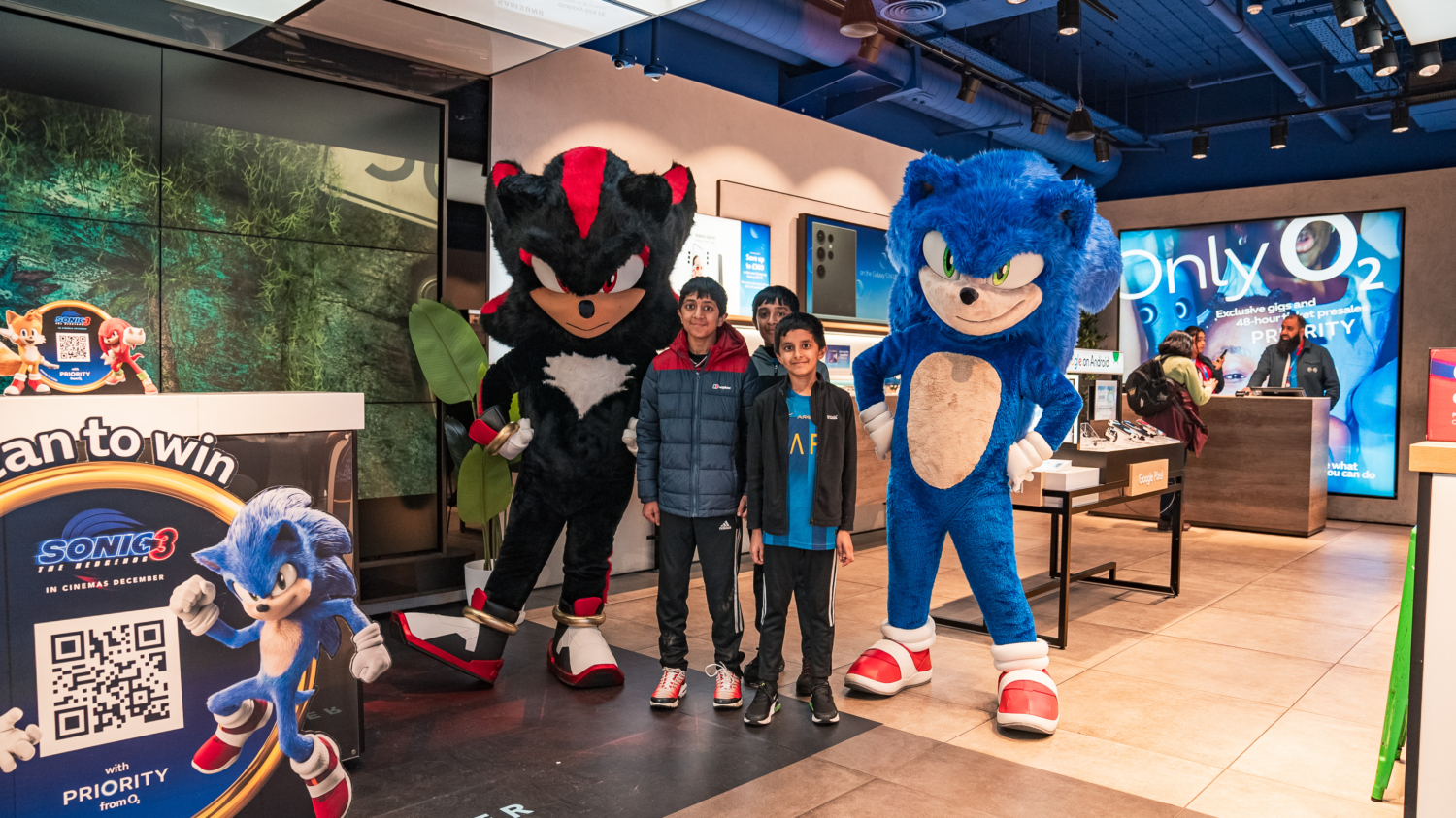 Retail marketing for Sonic 3